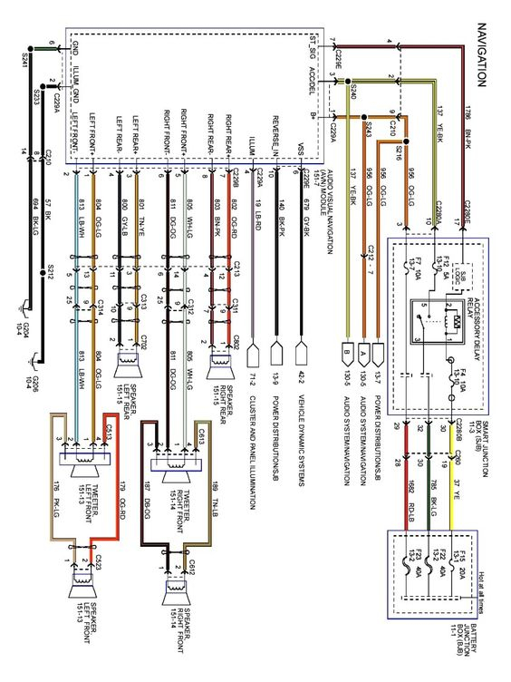 2012 Ford Escape Radio Wiring Diagram Regarding 2002 Ford Escape 