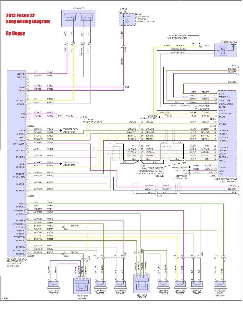 2012 Ford Escape Stereo Wiring Diagram Schematic And Wiring Diagram