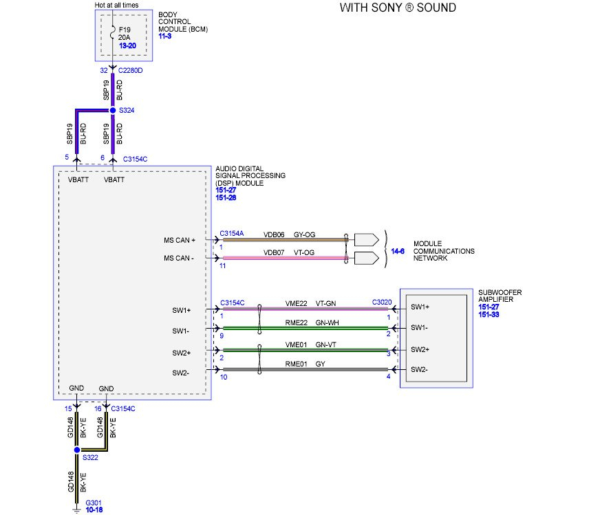 2013 Ford F150 Radio Wiring Diagram For Your Needs