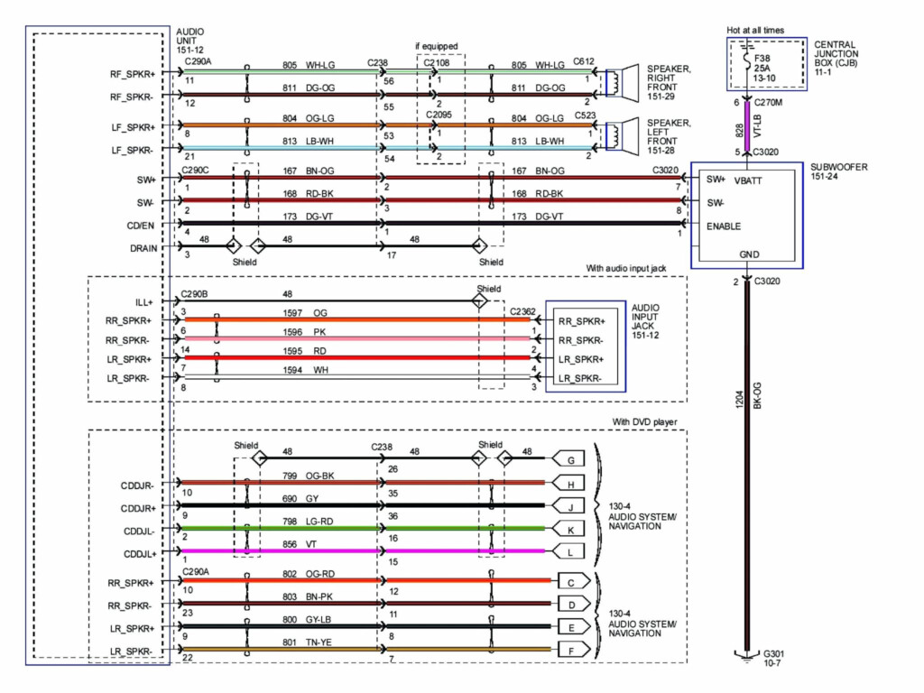 2017 Ford F150 Radio Wiring Diagram Car Stereo Wiring Diagram Fokus 