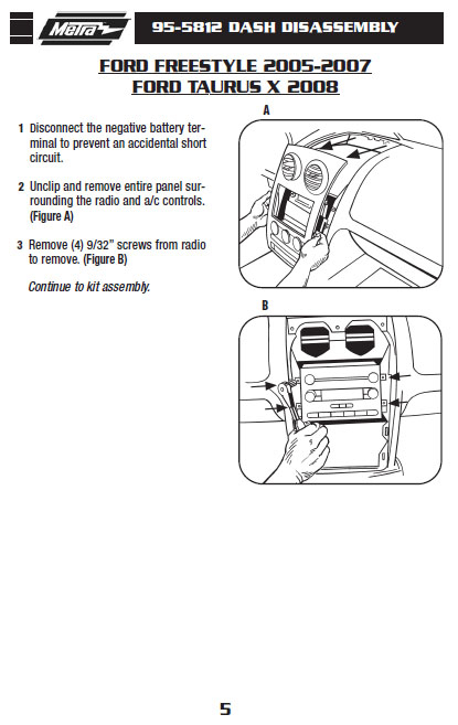 41 2006 Ford Freestyle Radio Wiring Diagram Wiring Diagram Online Source