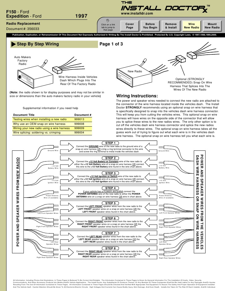 50 2000 Ford Expedition Stereo Wiring Diagram Wiring Diagram Resource