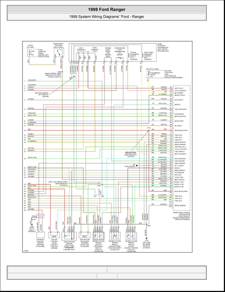 60 Beautiful 1997 Ford Ranger Radio Wiring Diagram Ford Ranger 