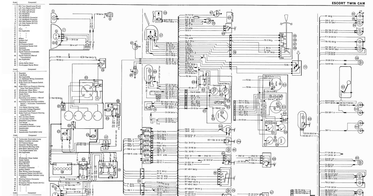 93 Ford Escort Radio Wiring Diagram Pictures Wiring Diagram Sample