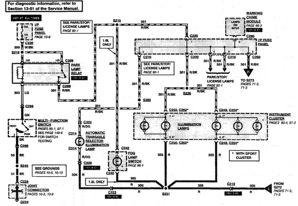 94 Ford Escort Wire Digram