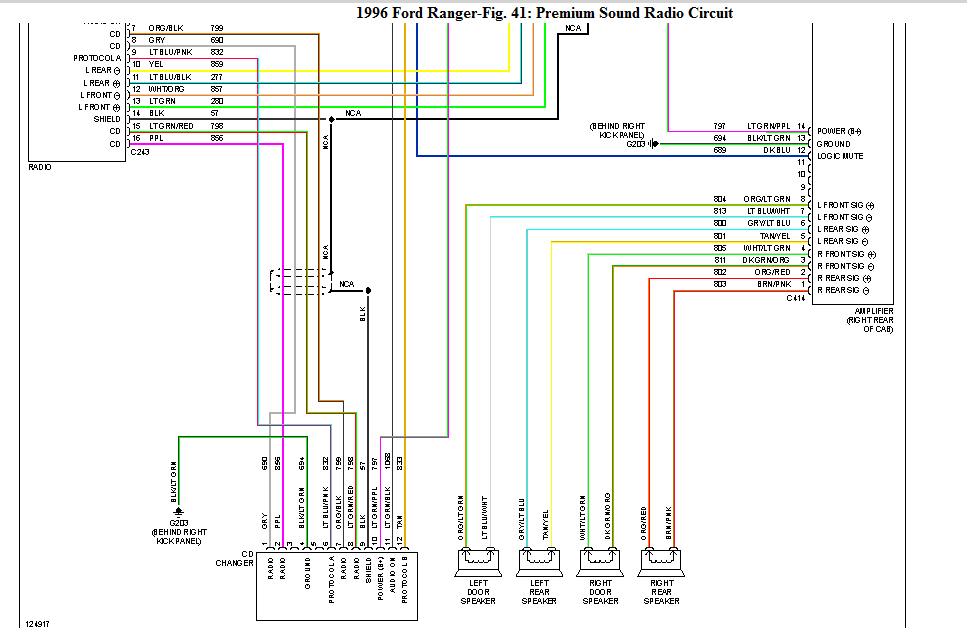 96 Ford Ranger Stereo Wiring Diagram Wiring Diagram