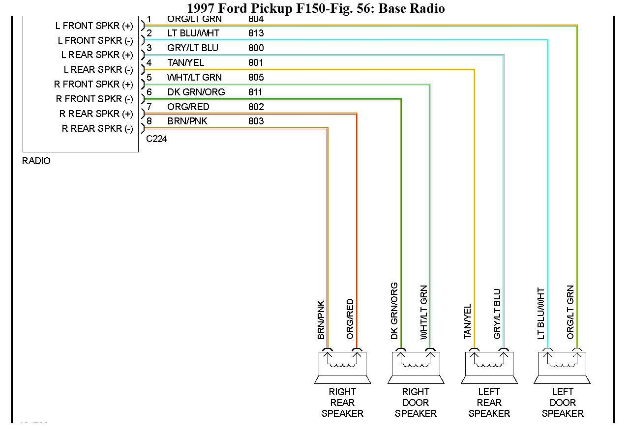 96 Ford Stereo Wiring Diagram Wiring Diagram