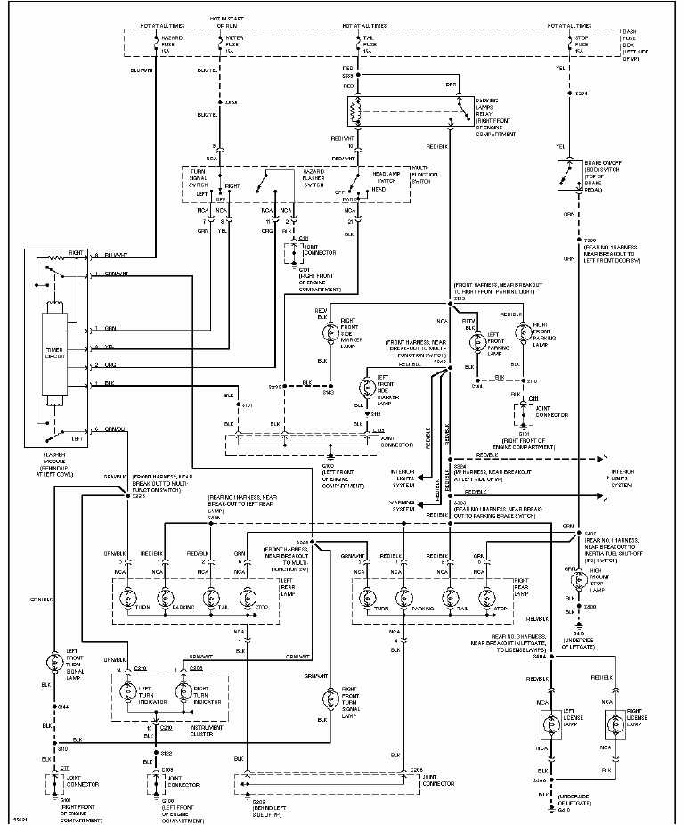 97 Ford F 350 Headlight Switch Wiring Diagram Wiring Diagram Networks