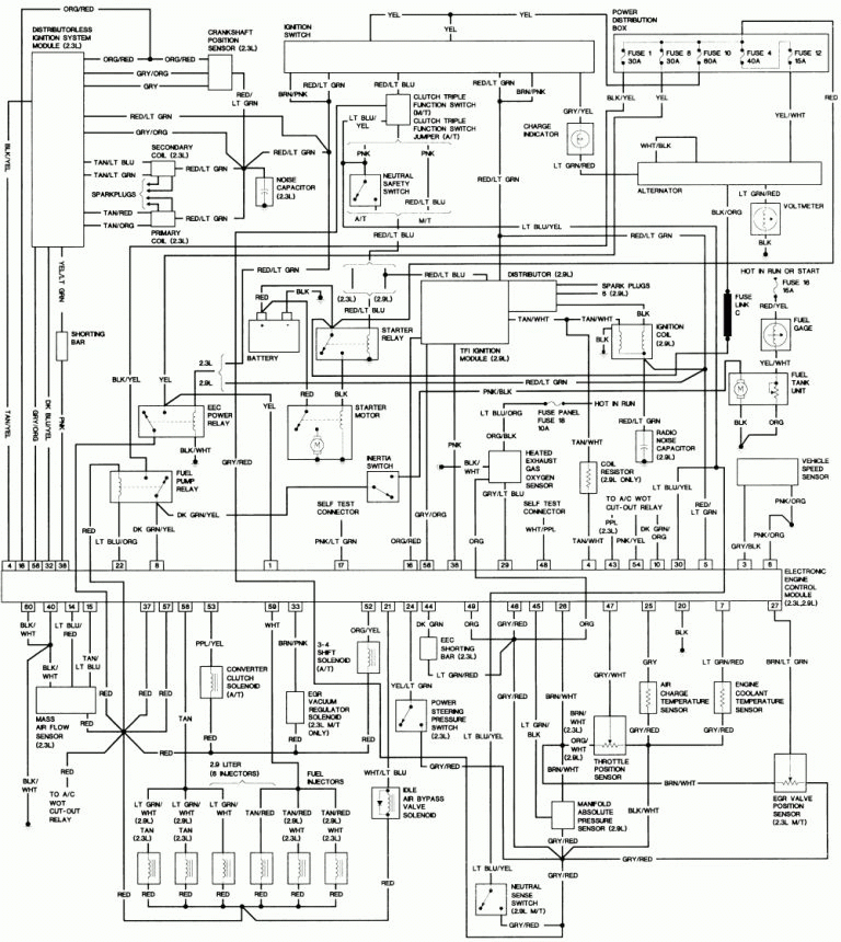 97 Ford Ranger Ignition Wiring Diagram Wiring Library Ford Ranger 