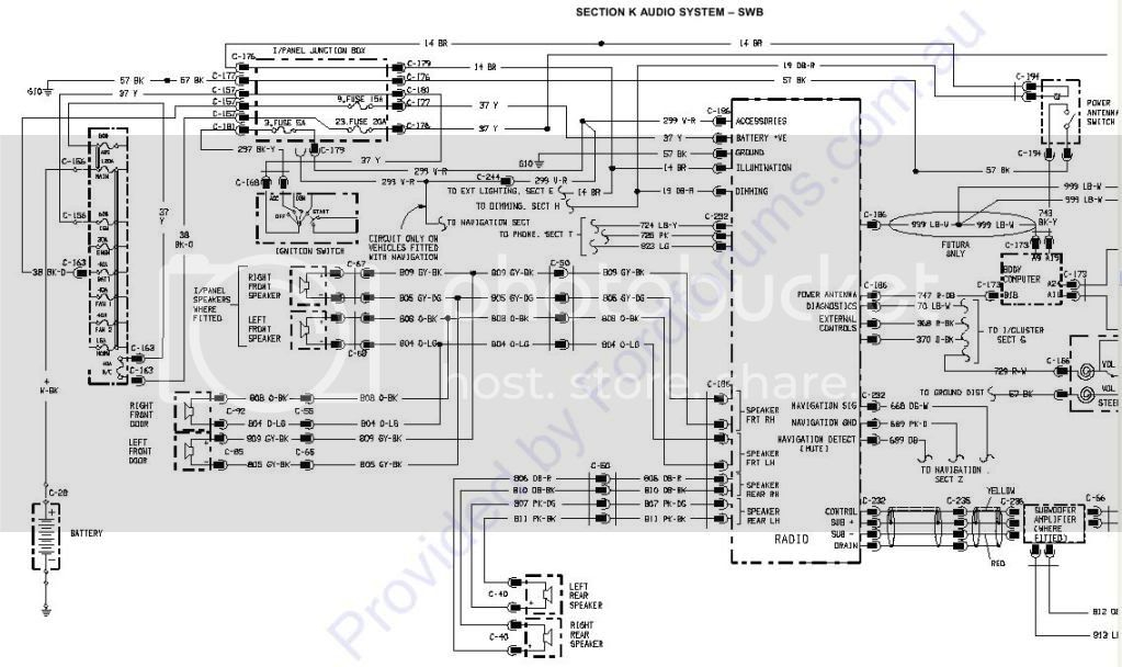 AU Radio Wiring Diagram Needed Please Fitting Into Ef Www fordmods