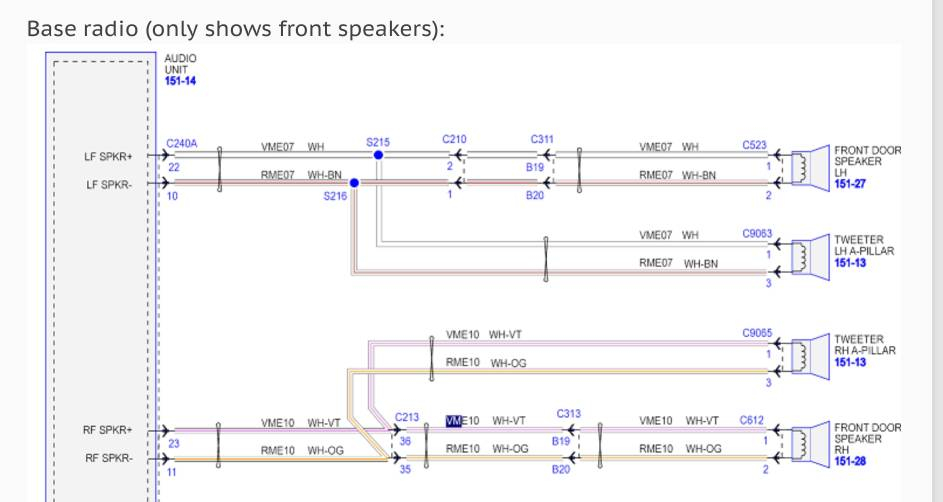 Audio Wiring Diagram Ford Mustang Ecoboost Forum