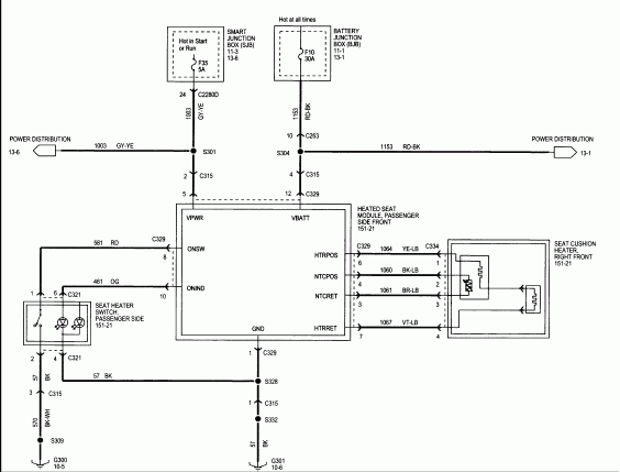 Both Heated Seats In My 2005 Ford Escape Do Not Work Fuses breakers 