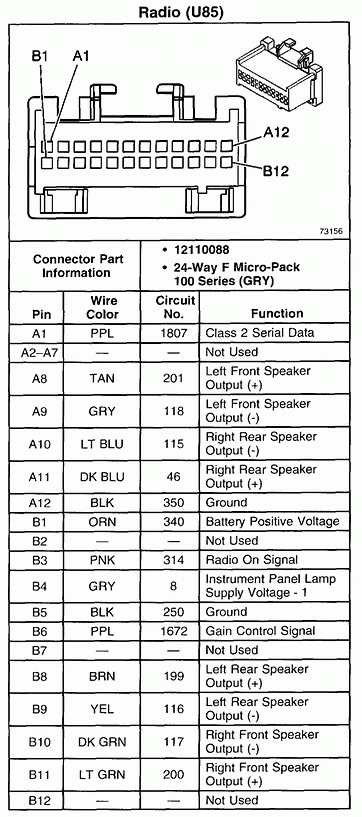 Delco Stereo Wiring Diagram Chevy Impala Chevy Radio