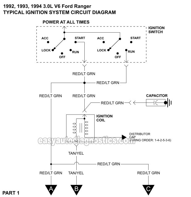  DH 3451 Ford Tfi Module Wireing Schematic Wiring