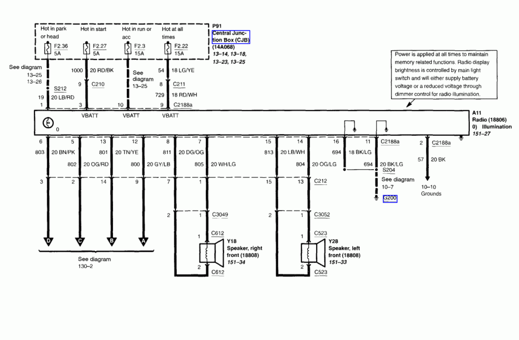  DIAGRAM 1990 Ford E150 Radio Wiring Diagram FULL Version HD Quality 