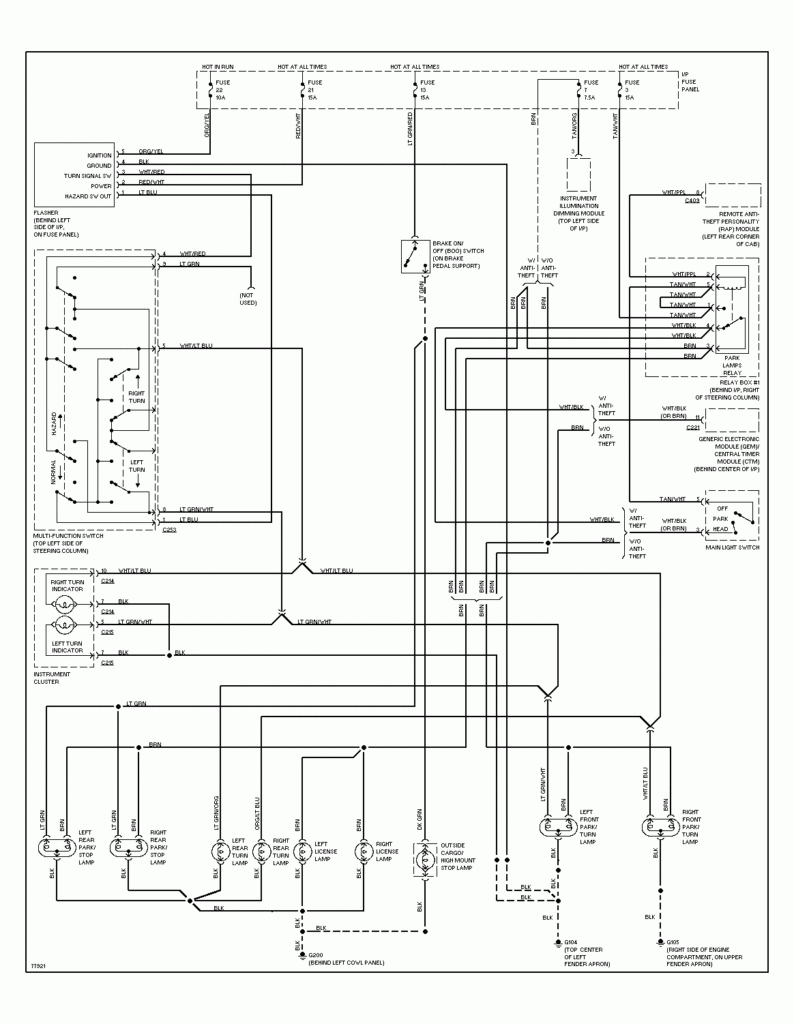  DIAGRAM 2002 Ford Ranger Brake Light Switch Wiring Diagram FULL 