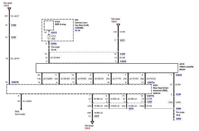 Do You Have A Wiring Diagram For The Autovision Entertainment System In 