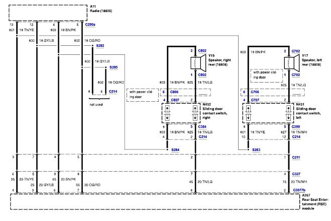 Do You Have A Wiring Diagram For The Autovision Entertainment System In 