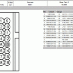 Do You Have A Wiring Harness Pin Diagram For A 2013 Xlt E350 It Is For