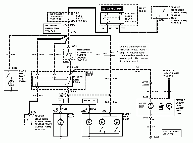 Dome Lite Wiring Diagram For 97 Ranger Ranger Forums The Ultimate 