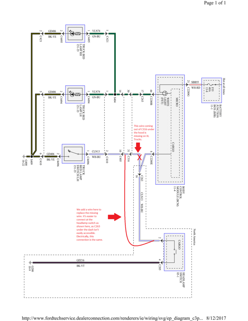 Download 2018 Ford F750 Tail Light Wiring Diagram Images