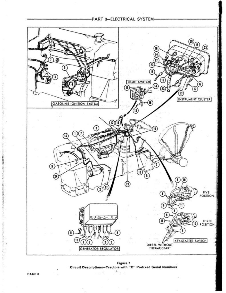 Ford 2000 Tractor Starter Wiring Wiring Diagram