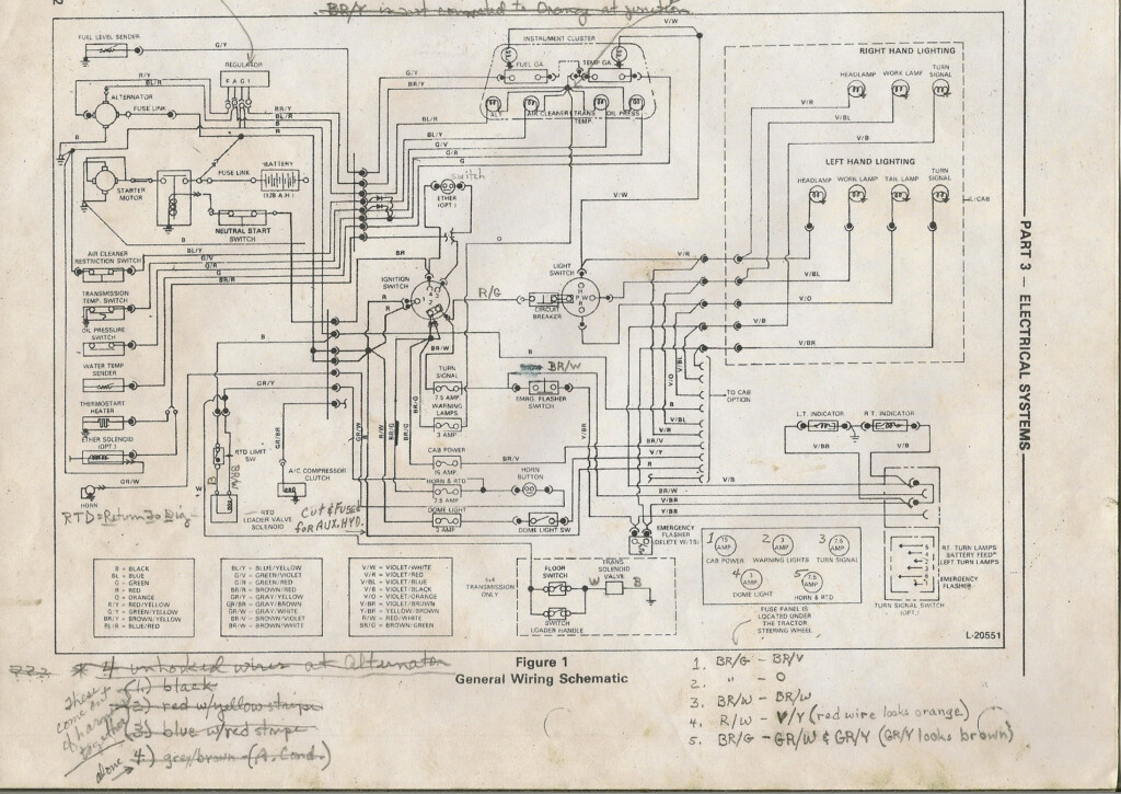 Ford 555d Wiring Diagram Have A Ford 655d Backhoe Alternator Not 