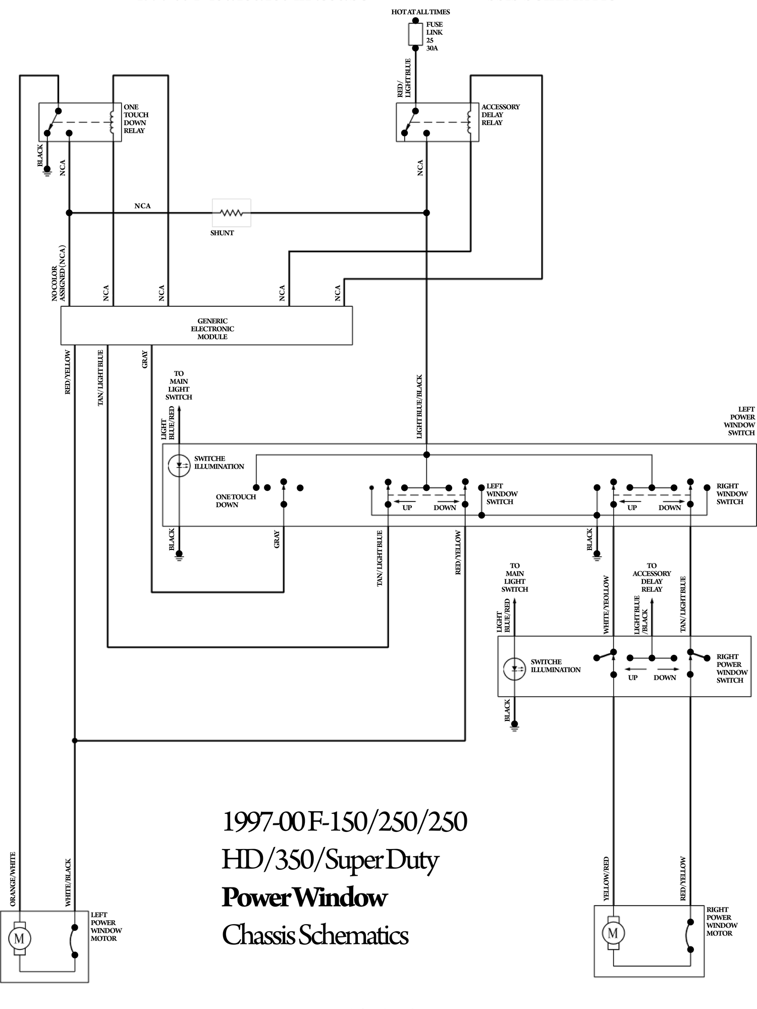 Ford F 150 Power Window Switch Wiring Diagram Wiring Diagram