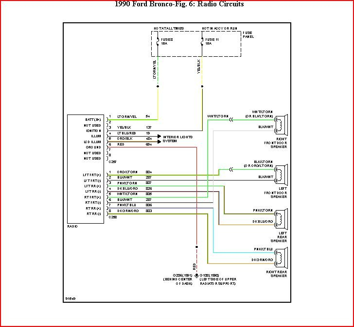 Ford F 250 Radio Wiring Diagram Wiring Diagram