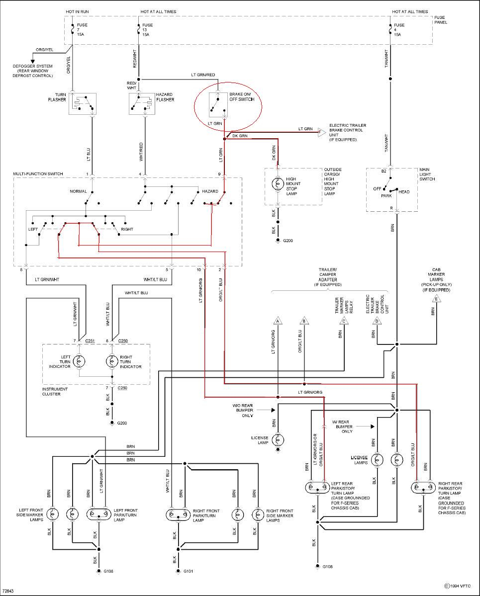 Ford F150 Tail Light Wiring Diagram Wiring Diagram
