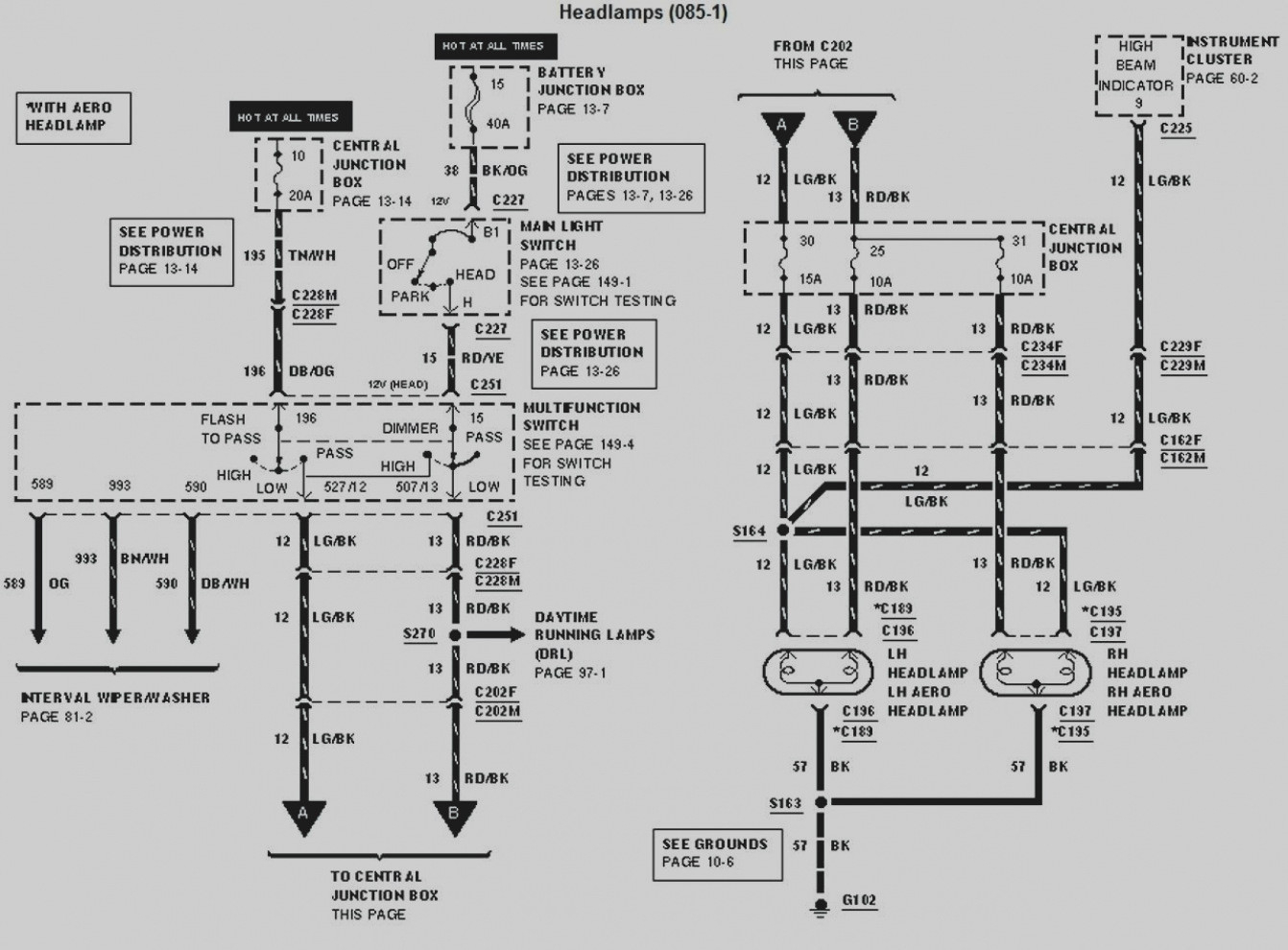 Ford F53 Ignition Switch Wiring Wiring Diagram