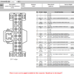 Ford Fiesta 2002 Radio Wiring Diagram Wiring Diagram And Schematic