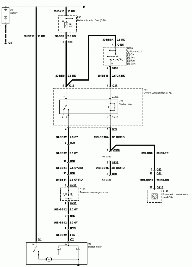 Ford Fusion Wire Diagram Wiring Diagram