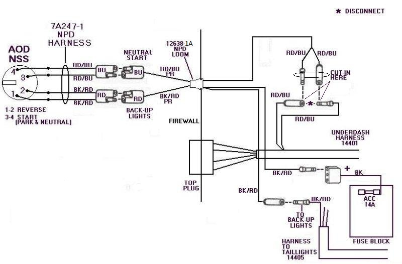 Ford Neutral Safety Switch Wiring Diagram Wiring Diagram