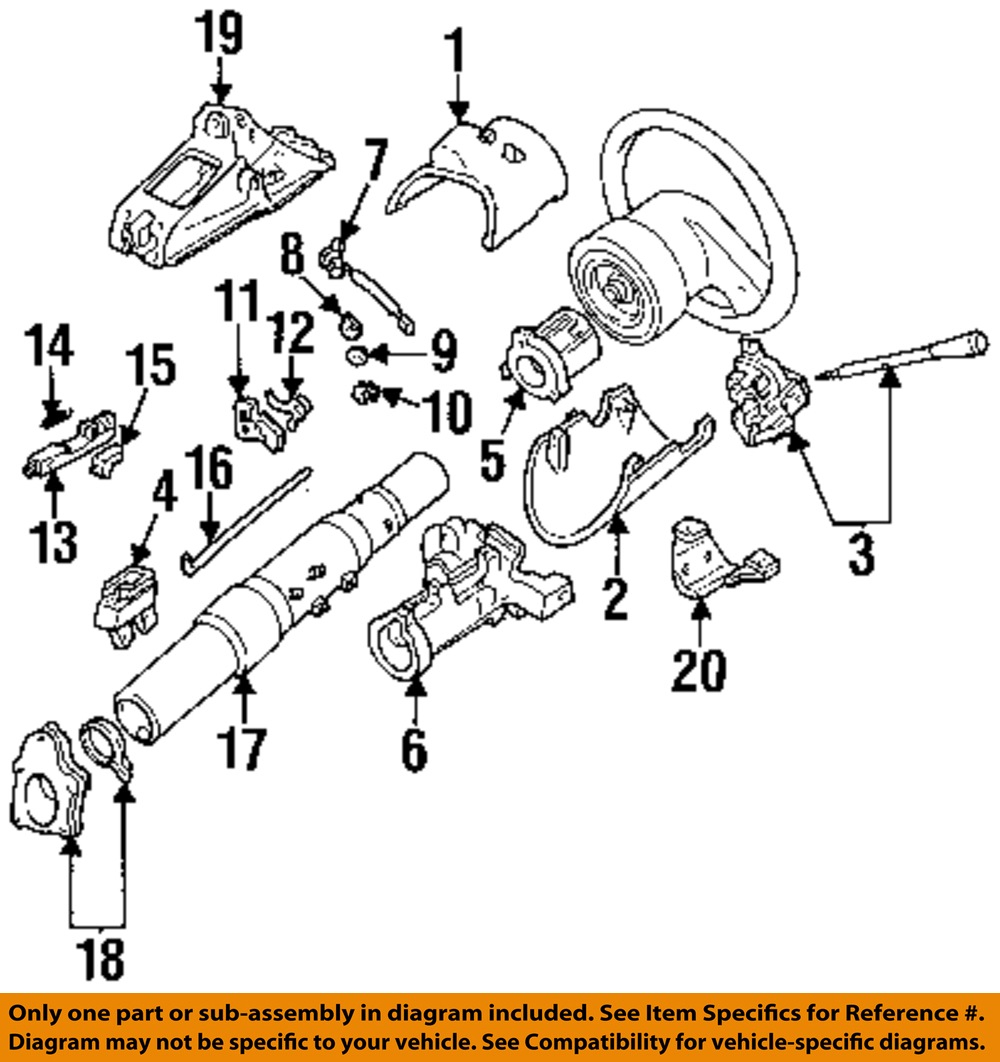 FORD OEM 92 94 Ranger Ignition Switch F2TZ11572F EBay