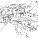 Ford Ranger 2000 Third Door Wire Harness On Passenger Side Third Door