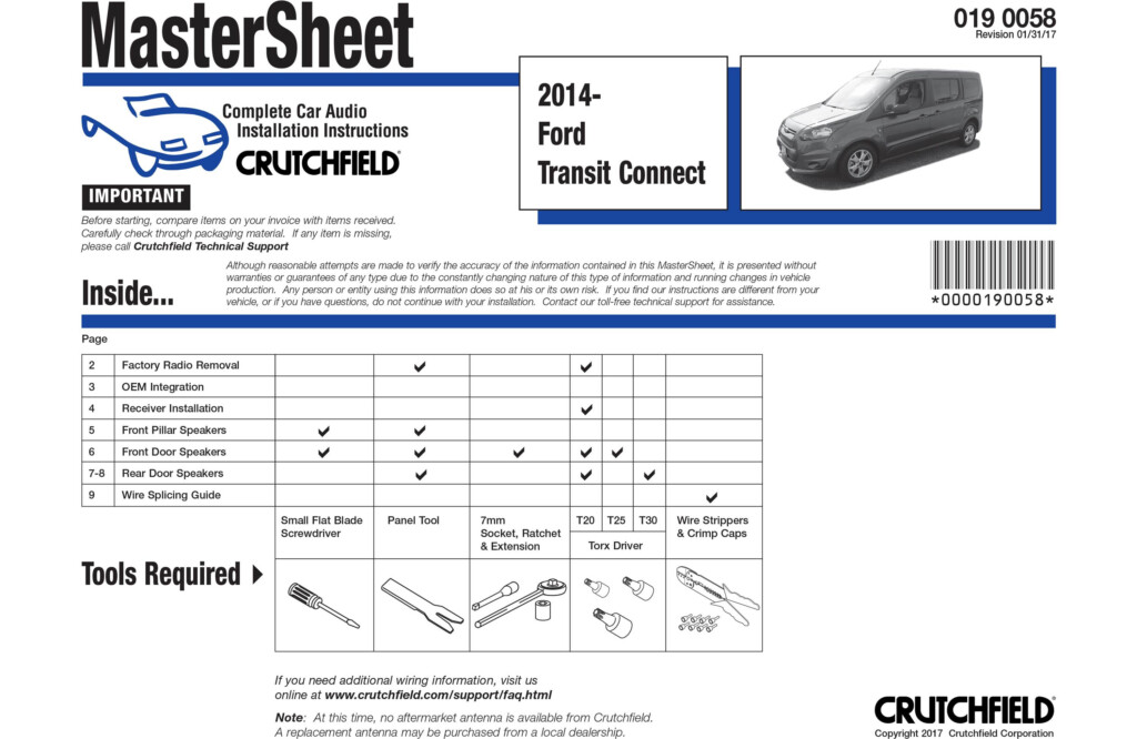 Ford Van Stereo Wiring Harnes Wiring Diagram