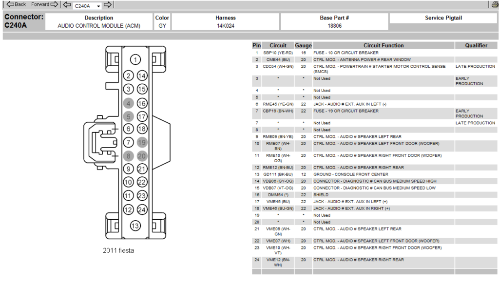 I Am Looking For A Master Tec For Ford Audio Nand Video For The 2011 