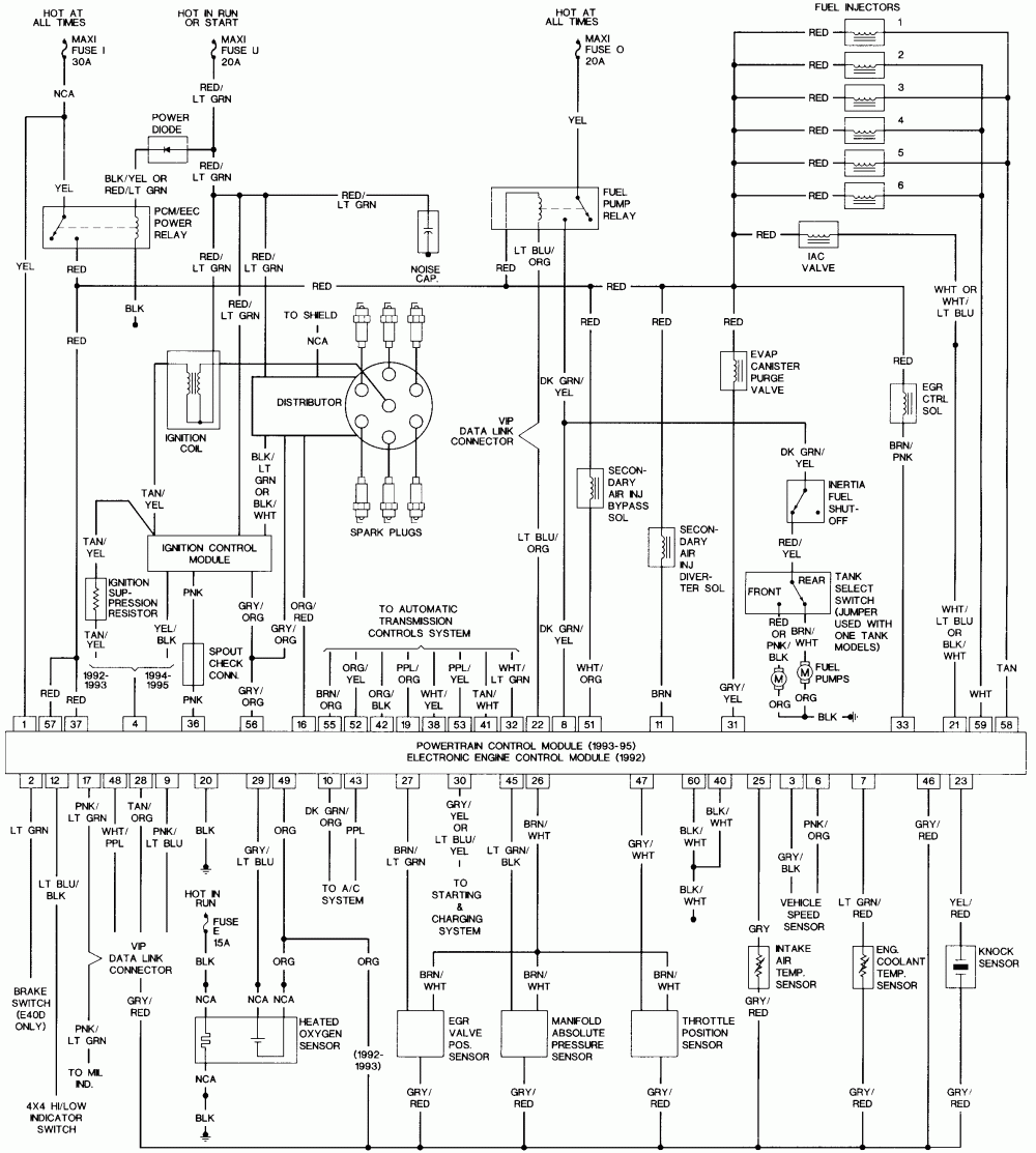 I Have 1994 Ford F150 With A Throttle Body 6 Cyl Engine I Have Changed 