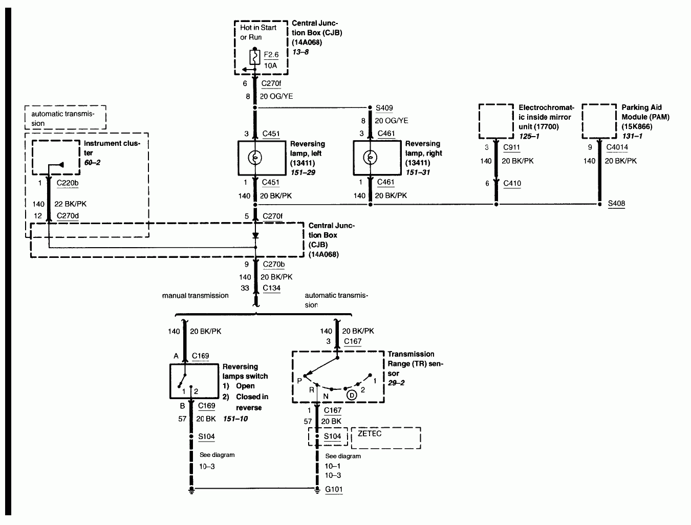 I m Wiring My 2003 Ford Escape For A Trailer Hitch Can You Tell Me 