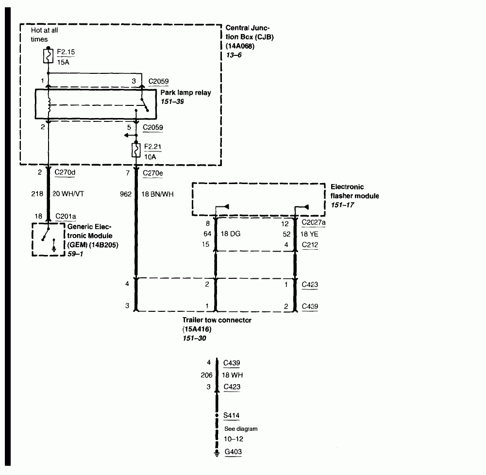 I m Wiring My 2003 Ford Escape For A Trailer Hitch Can You Tell Me 