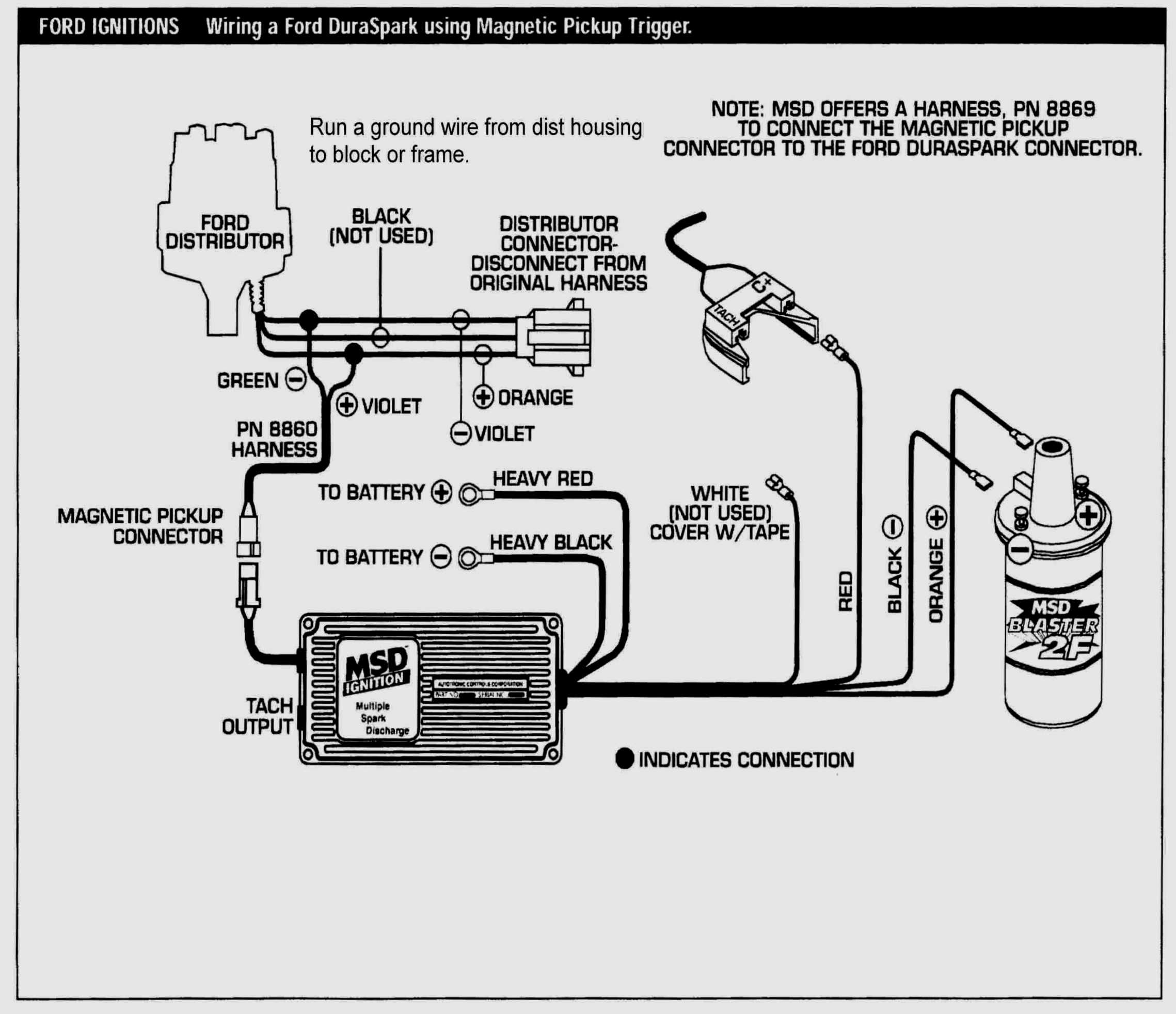 Ignition Coil Wiring Diagram Ford Ford Electronic Ignition Coil 