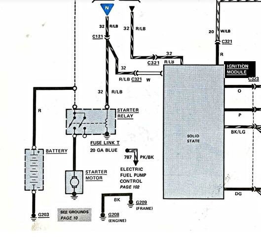 Ignition Switch Starter Wire Or El Schematic Ford Truck Enthusiasts