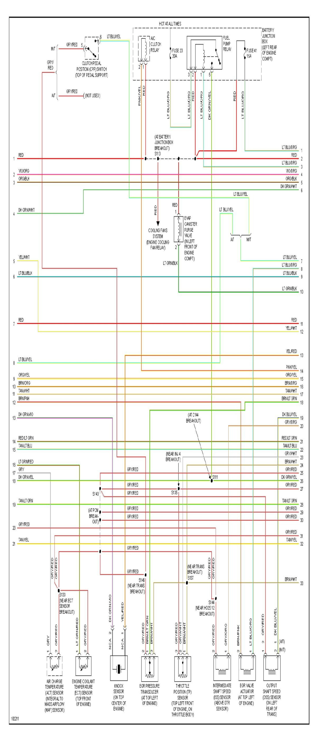 Need Wiring Diagram schematic For 2004 Ford Ranger 4x4 V6 Specifically 