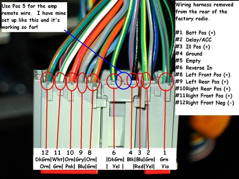 Pin By Jmac On Ford Radio Wire Harness Wiring Diagram Ford