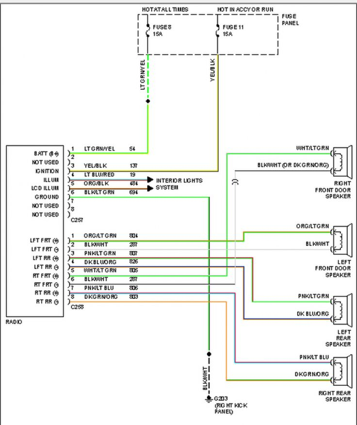 Radio Wiring Diagram For 1992 F150 Ext Cab Ford Ranger Diagram F150