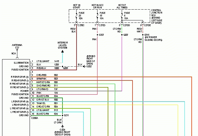 Radio Wiring Diagram For 2006 Focus Zx3
