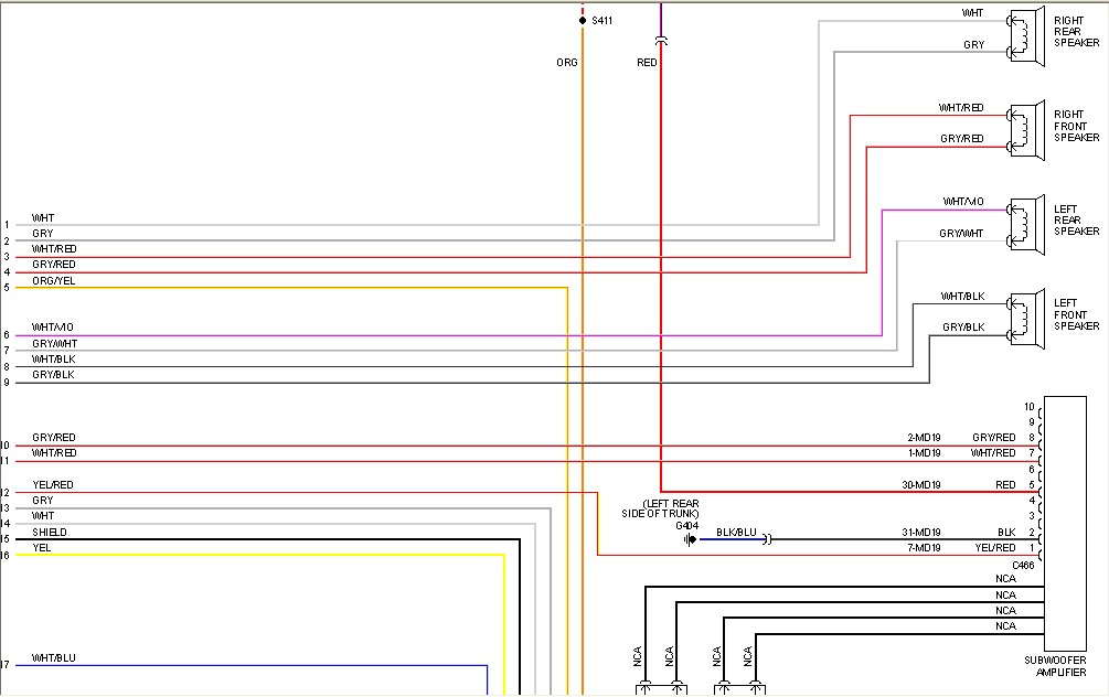 Radio Wiring Diagrams For 200 Lincoln Ls