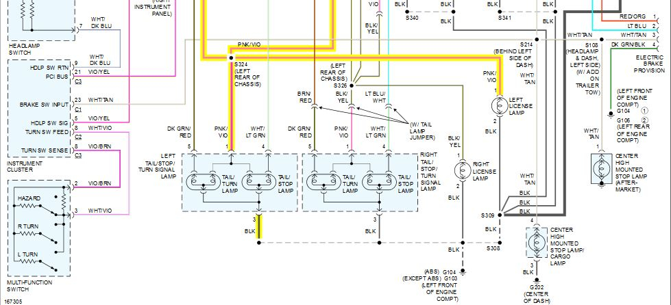 Tail Light Wiring Diagram 2005 Dodge Ram Wiring Diagram