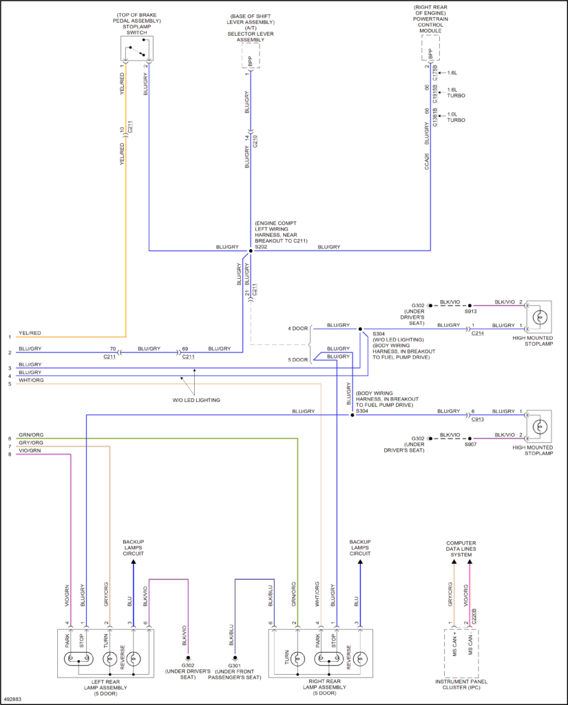 Transit Mk6 Rear Light Wiring Diagram Wiring Diagram